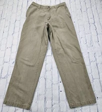 Columbia ROC Cargo Canvas Pant Tan AM8142 Outdoor 100% Cotton MENS SIZE 33