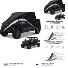 NEVERLAND UTV Cover Heavy Duty 300D Waterproof Outdoor Storage 4-6 Seater  S...