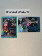 Bo Bichette /199 2025 Topps Chrome LOGOFRACTOR & 2022 GNC REFRACTOR Blue Jays