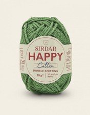 Sirdar Happy Cotton DK Yarn (Value Pack 10 x 20g Balls)