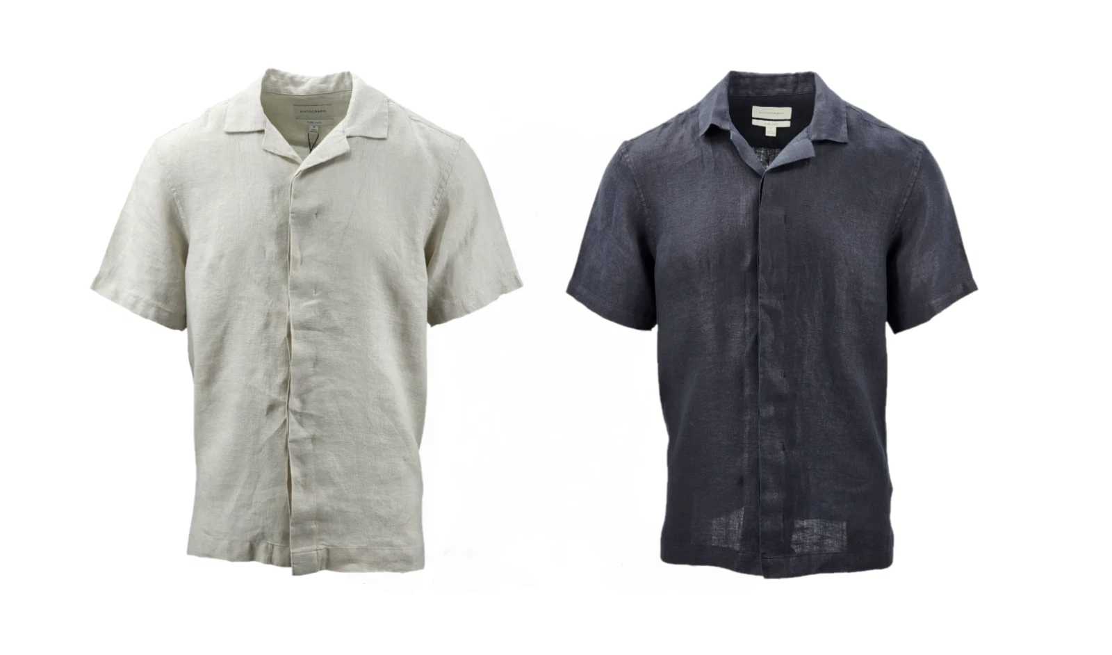 M&S Autograph Pure Linen Herringbone Cuban Collar Men Shirt RRP £42.00
Opens in a new window or tab