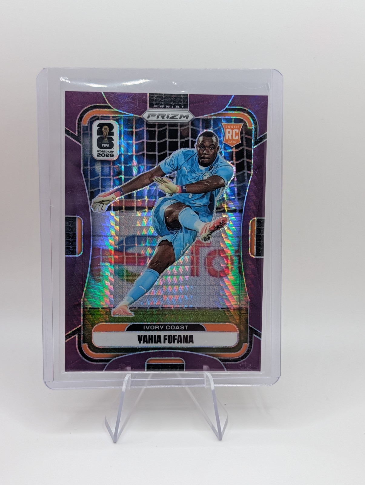 2026 Panini Prizm FIFA World Cup #255 Yahia Fofana Wave Prizms