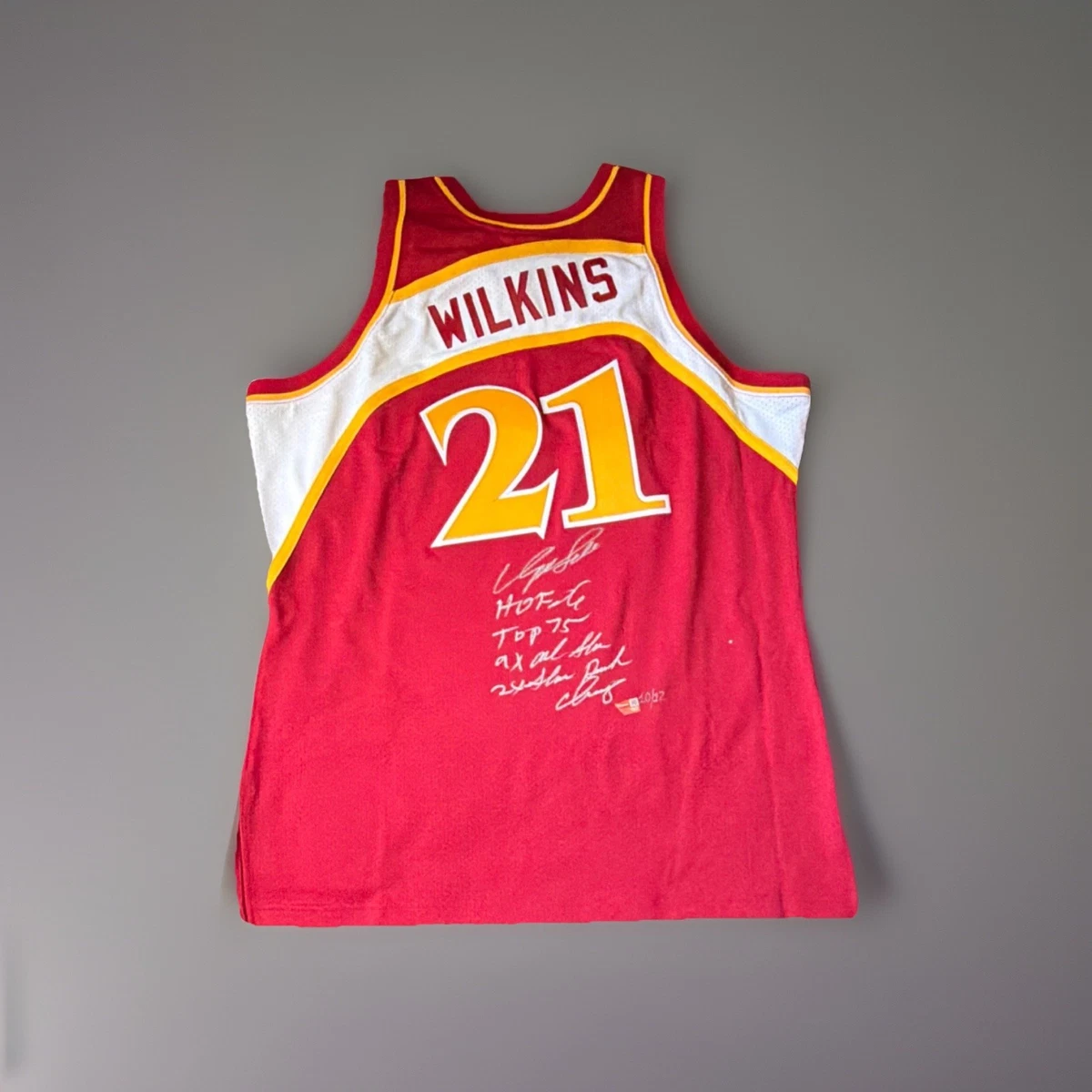 Dominique Wilkins NBA Original Autographed Jerseys for sale | eBay