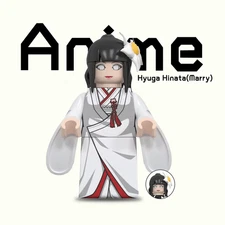 Custom Naruto Shippuden 2 inch , Hyuga Hinata getting Married Minifigure