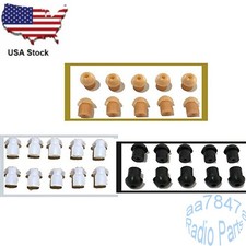 10X Multicolor Replacement Rubber Earbud Earplug for Radio Earpiece Earphone