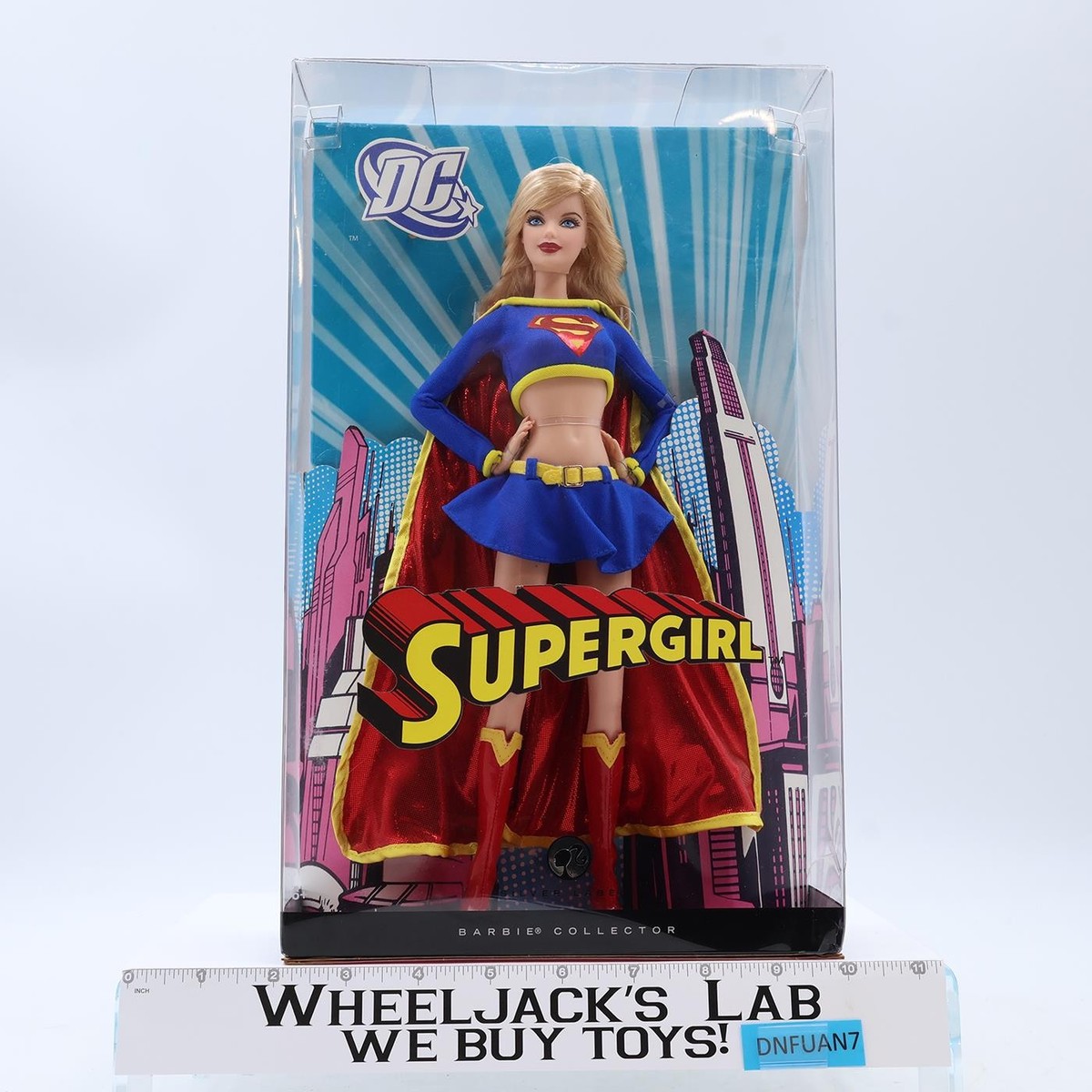 Supergirl Barbie Collector 2008 DC Comics NEW MIB Action