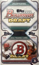 2022 Bowman Draft Super Jumbo Box Factory Sealed 5 Packs Per Box 5 Autos