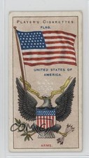 1905 Player s Countries Arms & Flags Thick Tobacco United States of America 1p9e