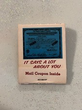 Cleveland Institute of Electronics CIE FCC Matchbook Vtg MCM Unstruck
