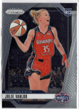 Julie Vanloo RC 2024 Panini Prizm WNBA True Rookie card Mystics #42