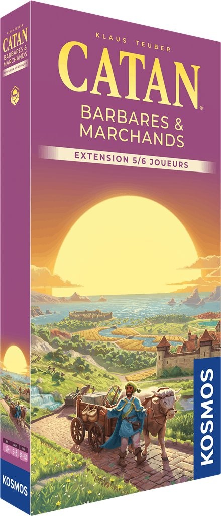 Jeu CATAN : Barbares et marchands 5-6 joueurs pour animer vos grandes soirées jeux en famille