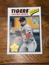 JAVIER BAEZ 2026 TOPPS HERITAGE ALL-STAR LOGO VARIATION SP #107 DETROIT TIGERS