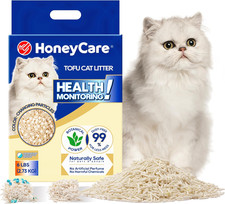 Honeycare Health Monitoring Tofu Cat Litter  Natural Plant-Based Formula  Not