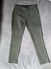 Banana Republic Sloan Curvy Fit Size 0 Green Excellent Condition