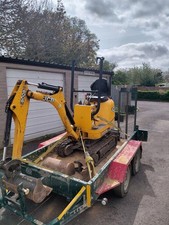 JCB 8008 Micro Digger with Trailer