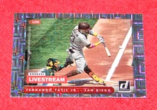 FERNANDO TATIS JR. PADRES 2021 DONRUSS LIVESTREAM VECTOR #4 (KS-416)