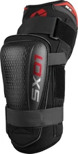 EVS SX01 Knee Brace Black Large - Support & Fits Compression For Active Use