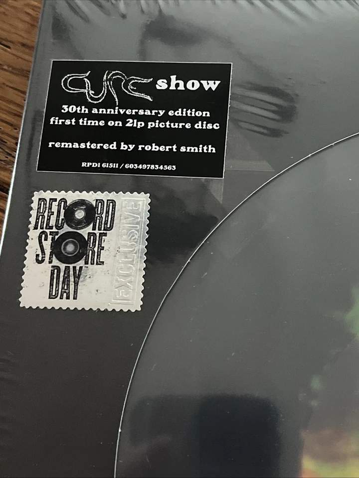 The Cure Show 30th Anniversary 2xLP Vinyl Picture Disc RSD 2023 - NEW & SEALED - Image 2 of 3