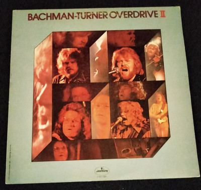 BACHMAN TURNER OVERDRIVE II 12'' VINYL LP ALBUM SRM1696 MERCURY RECORDS BTO 2