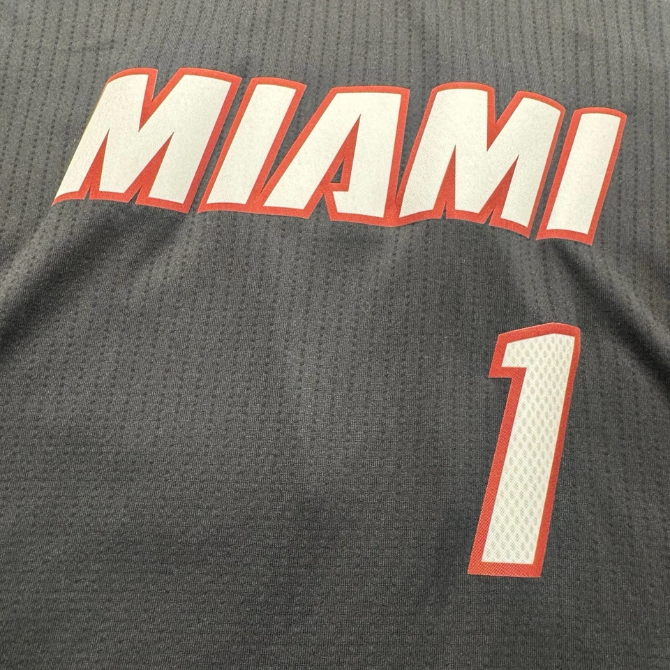 Camiseta Adidas Chris Bosh Miami Heat Original De Colección NBA Talla Mediana Foto 4 de 4