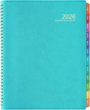 2026 Appointment Book - 53 Weeks Daily Planner 2026, January - December, 8.5" x 