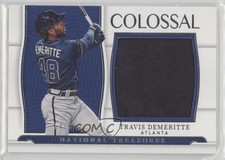 2022 Panini National Treasures Colossal Materials 54/99 Travis Demeritte 1g57