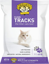   Clean Tracks Clumping Clay Cat Litter 40 Lb. Bag