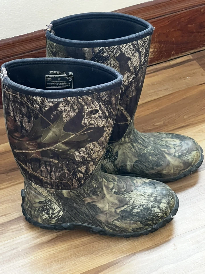 BOGS Mens Classic High Mossy Oak Insulated Waterproof Boot 60542-973 SIZE 11 - Image 3 of 4