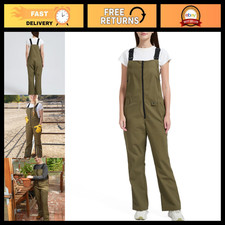 Comfort Fit Utility Work Bib Overalls for Women - Durable, Stylish, Adjustable