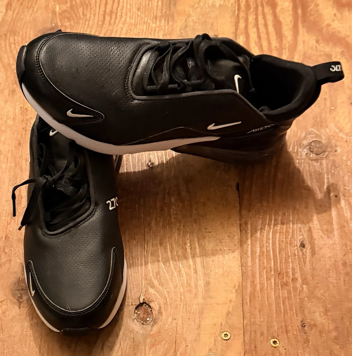 Size 11.5 - Nike Air Max 270 Premium Leather Anthracite Mens Nike Air Max 270 Premium Leather Anthracite for Sale  main image 3