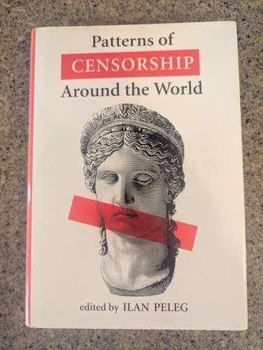Patterns of Censorship Around the World HB DJ Signed Letter by Peleg, Ilan Book - Bild 4 von 6