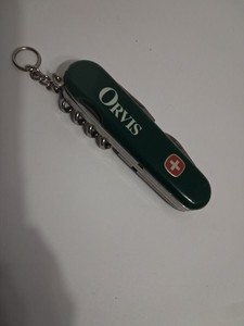 Wenger Swiss Army Knife Green  Engraving  Integra - Vintage M-3
