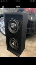 JL Audio 10TW3 Dual Subwoofers And AV prioty enclosure
