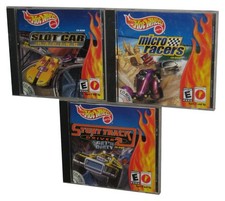 Lotto giochi Hot Wheels PC CD-Rom - (Micro Racers, Slot Car Racing & Stunt Track Dr