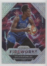 2021 Panini Prizm WNBA Fireworks Mojo Prizm 13/25 Sylvia Fowles #4 5x0