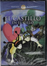 Castle in the Sky - Castillo en El Cielo -DVD -NEW Japanese/Spanish