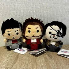 SEGA Cooro Plush Ryu ga Gotoku Kiryu Majima Kasuga 3 types set Yakuza F/S New