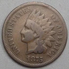 1875 Indian Head Penny. #84 z