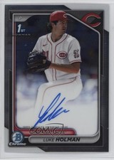 2024 Bowman Draft Chrome Prospect Luke Holman #CPA-LH Auto