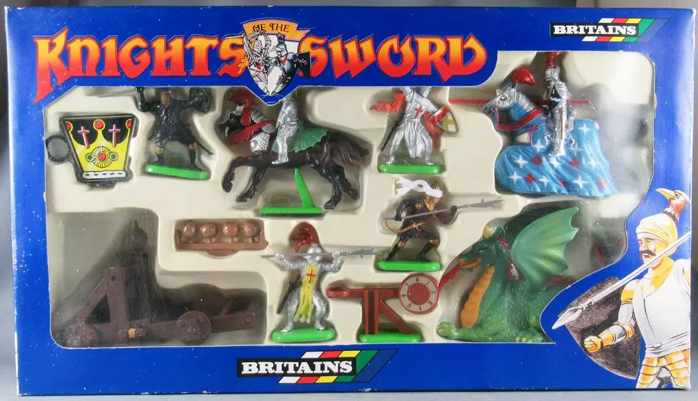 Britains Deetail 7790 Moyen-Age pour diorama et vitrine de passionné d'histoire