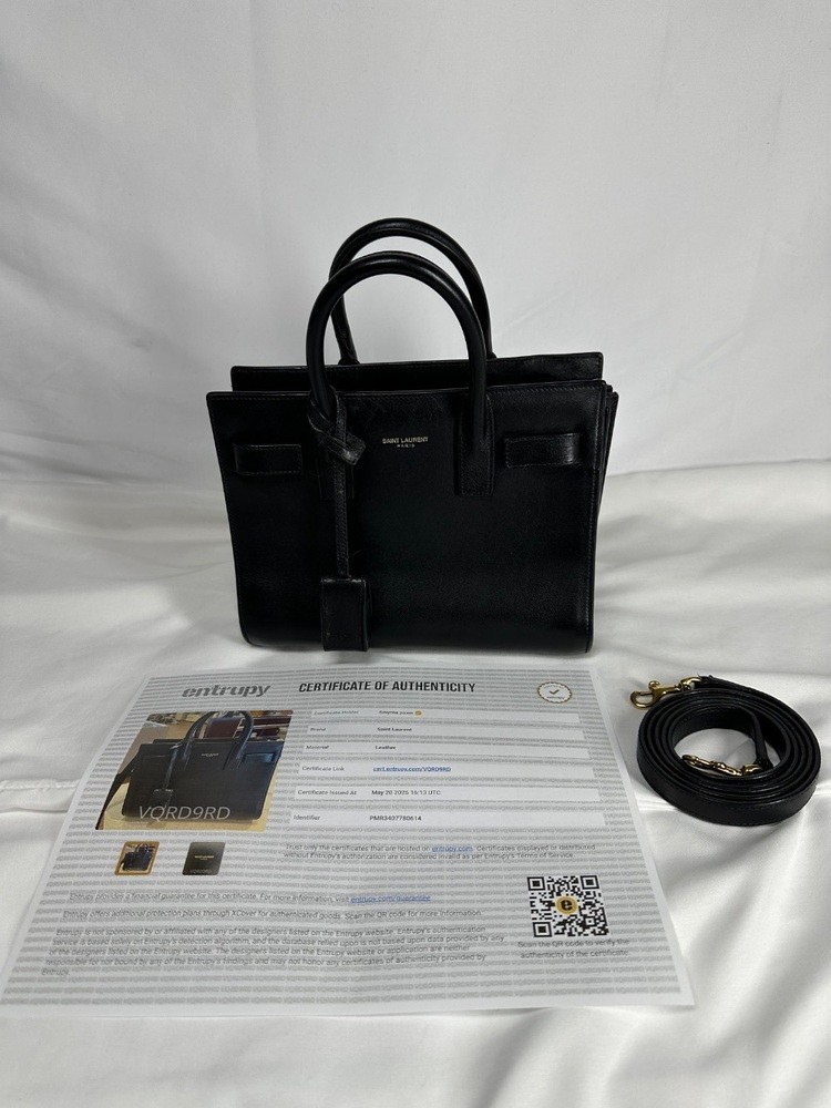 Borsa a tracolla Saint Laurent Nano Sac De Jour SPB MS ID: 349468