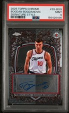 2025-26 Topps Chrome - Signature Style Bogdan Bogdanovic #SS-BOG (AU)