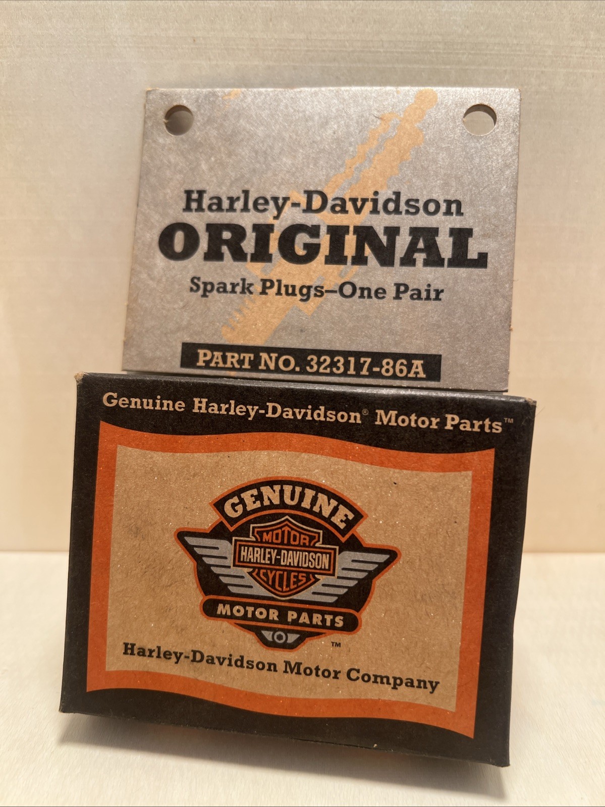 Harley Davidson Spark Plugs Part#32317-86A NOS/OEM 3 New Plugs