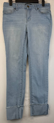 d. Jeans - Womens Size 4 - Blue - Cuffed - Distressed - Straight (3794)