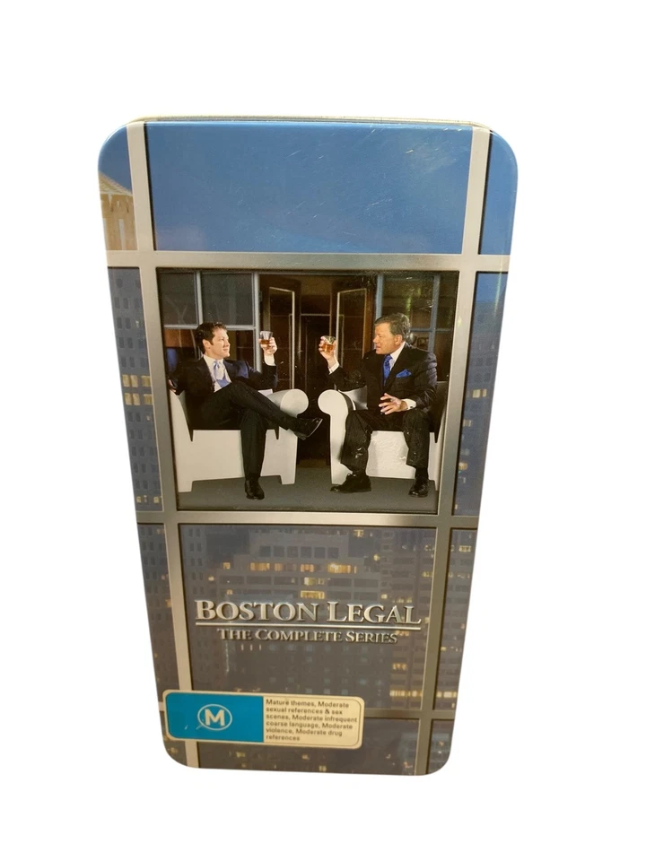 Boston Legal | The Complete Series Tin DVD Box Set Seasons 1-5 Region 4 2000s - Image 2 of 4