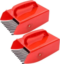 Berry Picker, Berry Pickers and Rakes with Metallic Comb and Ergonomic Handle