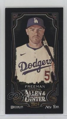 2024 Topps Allen & Ginter X Mini Freddie Freeman #62 0e3u