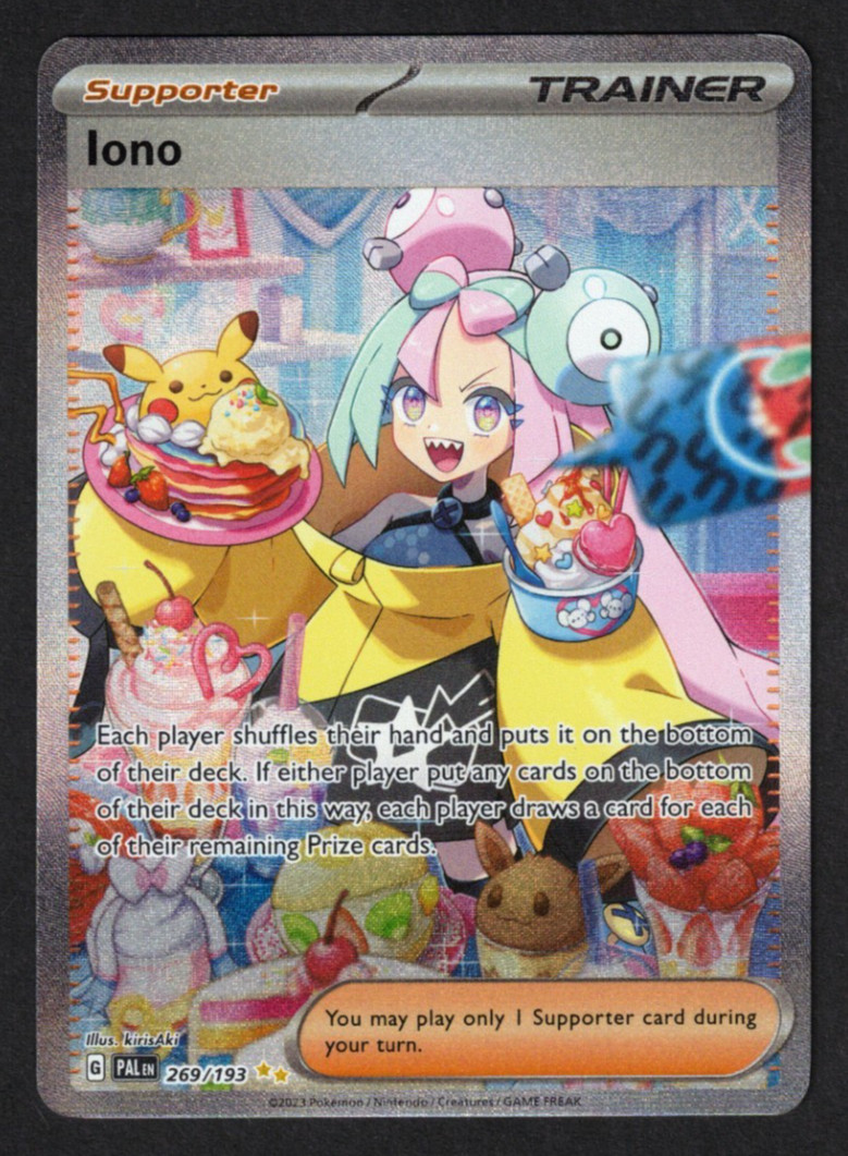 Iono (PAL 269) – Englisch – Pokémon – Paldea Evolved