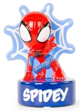 Marvel Spidey  His Amazing Friends Ceramic Piggy Bank - Kids Room Decor  Supe...