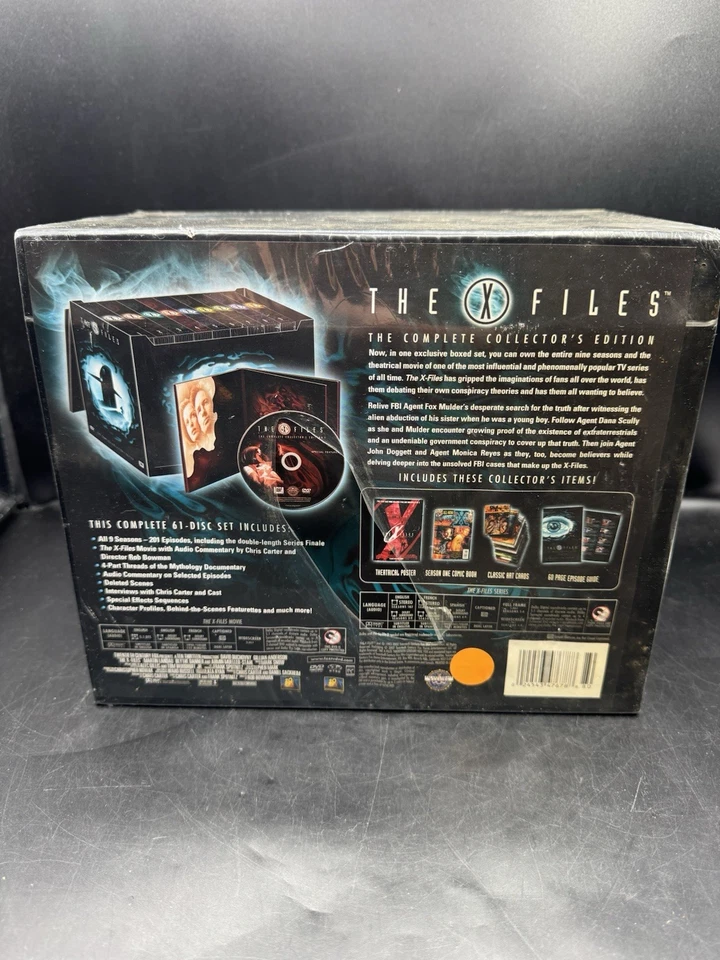 The X-Files: The Complete Collector's Edition Box Set -DVD, 2007, Factory Sealed - Image 3 of 4